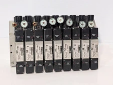 Numatics Solenoid Distribution Block Assembly with 061BB400M 24VDC, 2.5W, Bridge