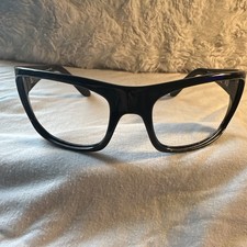 Maui Jim Peahi MJ 202-02 Full Rim Black Plastic Rectangular Eyeglasses 65-19-120