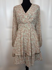 Japana Women’s Long Sleeve Dress | Boho Casual | Size M