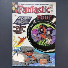Fantastic Four 38 KEY Frightful Four Silver Age Marvel 1965 Stan Lee Jack Kirby