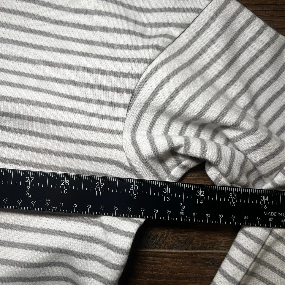 Alabama Crimson Tide Fanatics Women’s Arch Logo Striped Hoodie Size 3XL White - Image 4 of 4