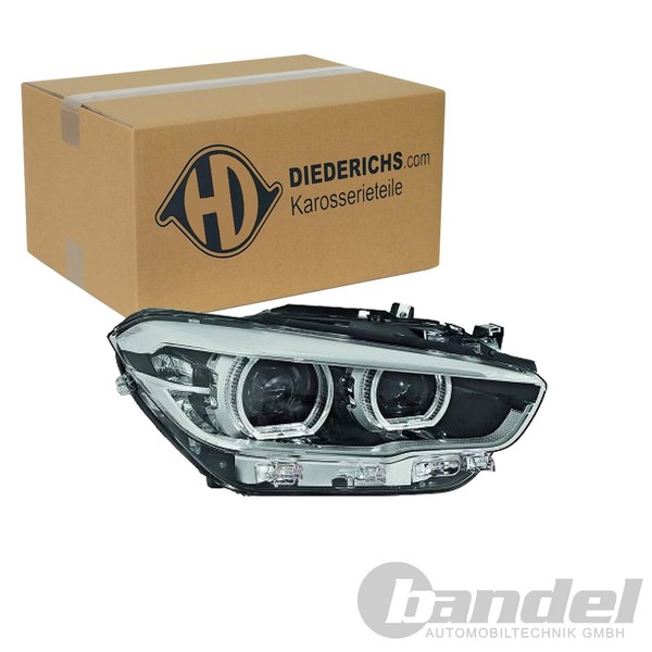 Diederichs LED Scheinwerfer Mit Lwr-Motor LED-TFL Links Passend FüR BMW 1Er-image