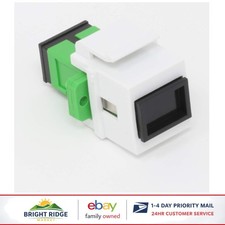 APC Fiber Optic Keystone Coupler - Simplex for Reliable Data Transmission