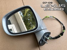 2007-2009 Lexus Es350 Driver Left Side View Power Door Mirror Tungsten Silver