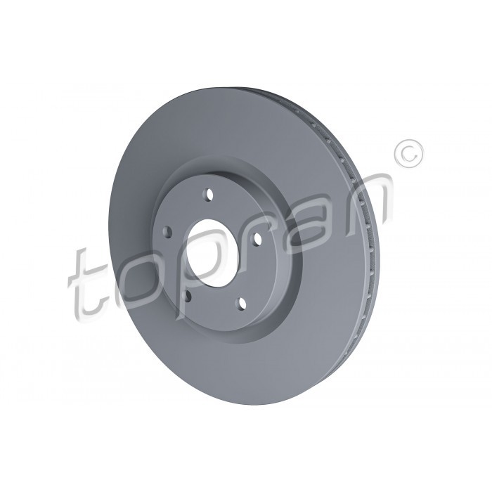 Jeu de 2 disques de frein avant pour Nissan Juke et Qashqai - Diamètre origine 296mm