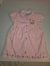 Disney Winnie the Pooh Dress Girls 24 Month Corduroy Embroidered Vintage Y2K