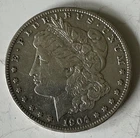 1904s  Morgan Silver Dollar