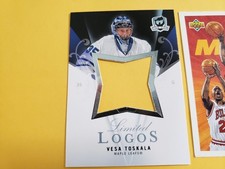 Vesa Toskala Toronto Maple Leafs 2007 - 2008 UD The Cup Limited Logos Blank Back