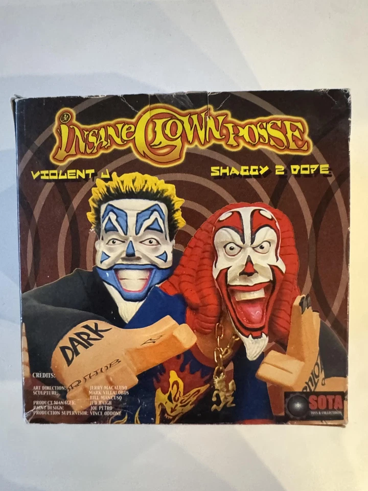 Figura de colección Insane Clown Posse Shaggy 2 Dope 2003 SOTA Toys coleccionable ICP Foto 3 de 4