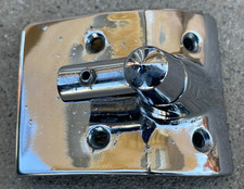Ford Thunderbird Convertible Right Sun Visor Hinge Chrome Bracket 1964-1966 Oem Ford Thunderbird Convertible Right Sun Visor Hinge Chrome Bracket 1964-1966 Oem