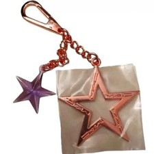 Last one MAC PURSE CHARM star rose gold keychain Stars for Days new Limited Ed