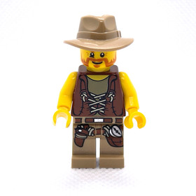 LEGO dino005 Rex Tyrone Minifigure - Set 5884 Raptor Chase - Free Shipping