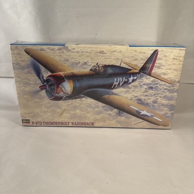 Hasegawa 1:48 P-47D Thunderbolt Razorback Model Kit #JT57 NIB Factory Sealed