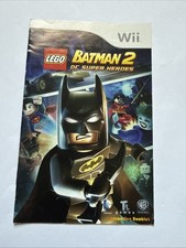 LEGO Batman 2 - Nintendo Wii - Manual Only  NO GAME 