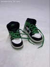 Nike Unisex Kids Green Black White High Top Basketball Sneaker Shoes Size 8 — photo 1