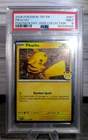 PIKACHU - 2026 POKEMON TEF EN POKEMAN DAY COLLECTION W/ RARE COSMIC SWIRL PSA 9