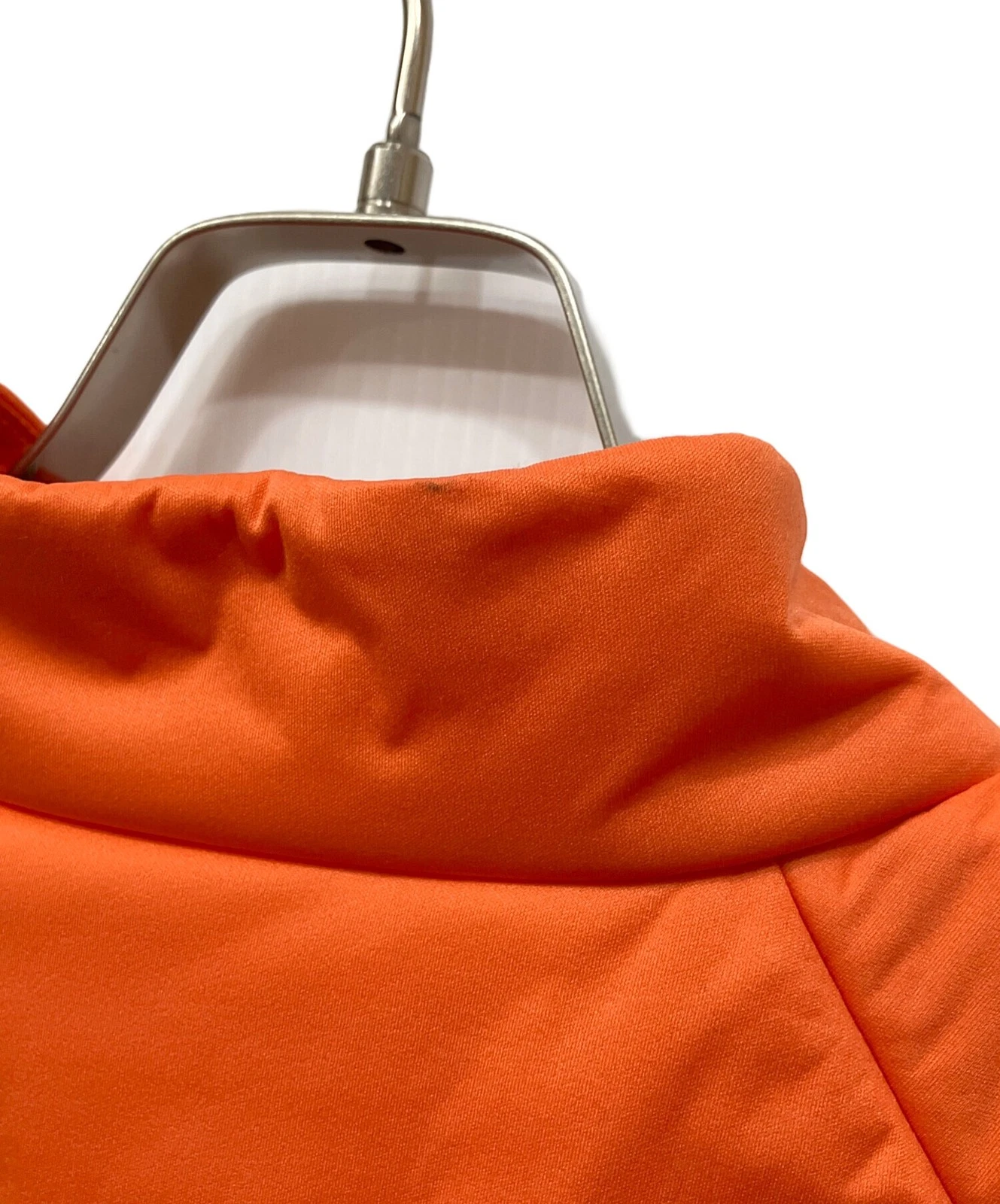 adidas Quilted Jacket Padded Insulated Coat Men's Size L Orange - product detail image 5