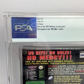 NFL Blitz (Game Boy Color, 1998) PSA Graded Sealed 8.5 A++ NOT WATA CGC VGA