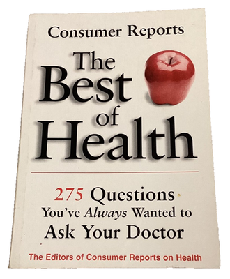 #ad Consumer Reports Best Health 275 Questions You#x27;ve Always Wanted Ask Doctor 1998 $9.50