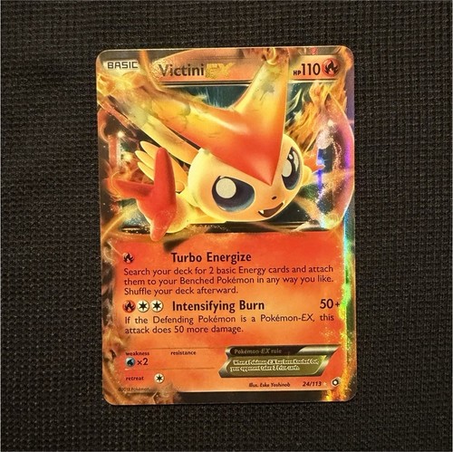 Victini EX 24/113 LEGENDARY TREASURES Pokemon - Ready to Ship