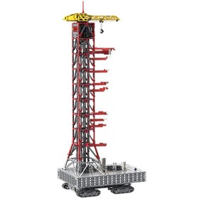 Modubrix Mocs Building Blocks Launch Tower Mk I for Saturn V Sets Bricks Toy Kit