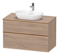 Duravit D-Neo Konsolenwaschtischunterschrank Mit 2 AuszüGen Griff Bronze...