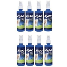 Dry Erase Surface Cleaner, 8oz Spray Bottle Pack of 8