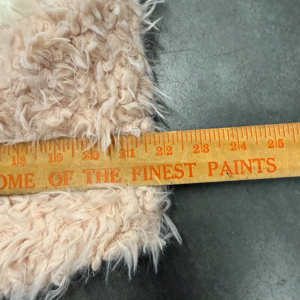 尺寸 1X - Rouge 人造毛皮抓绒背心女式白色桃子开口前船快! — 第 4/4 张图片