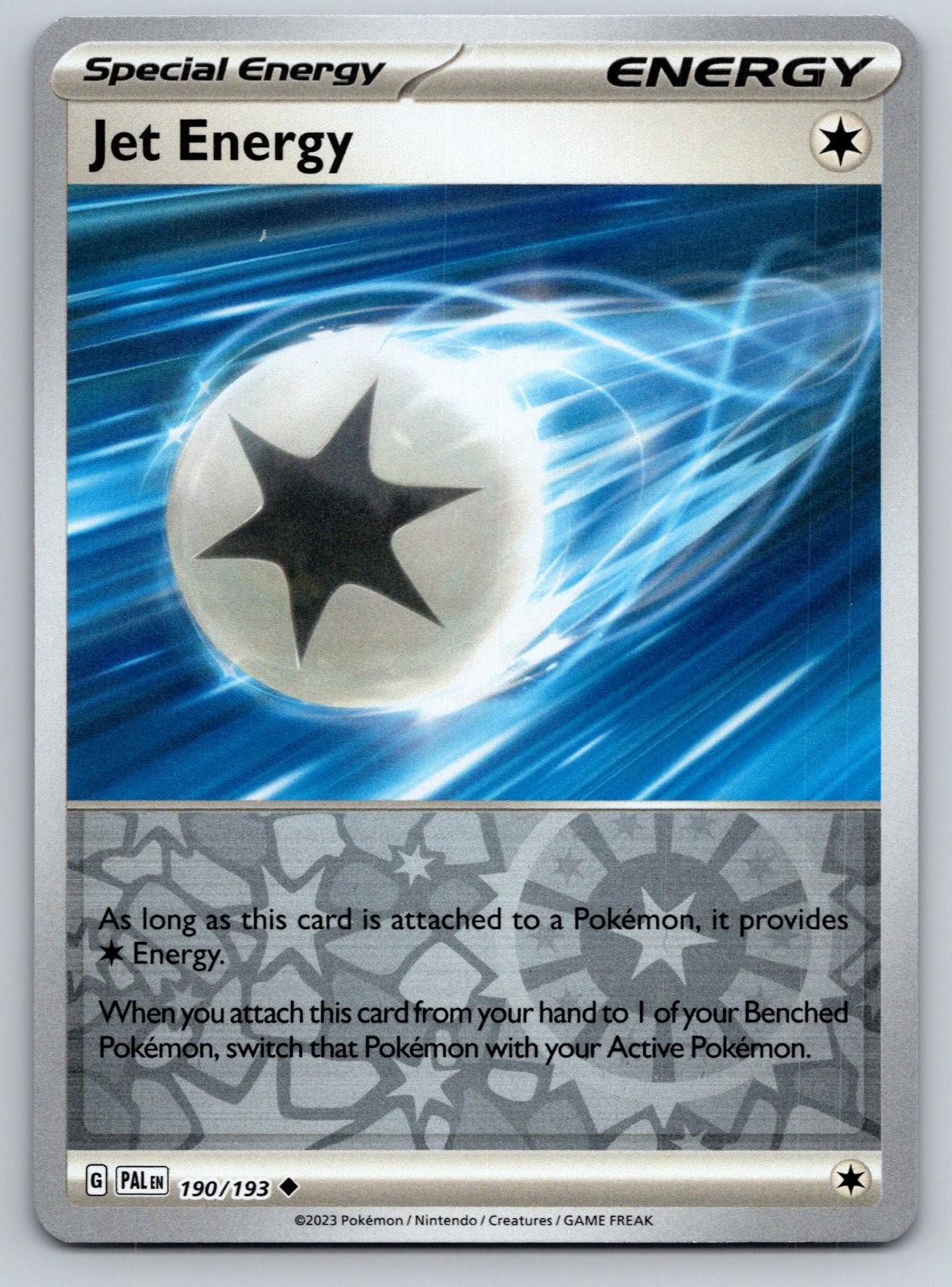 Jet Energy 190/193 Uncommon Paldea Evolved Pokemon Reverse Holo Near Mint
