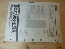 YAMAHA YST-SW200  Servicemanual