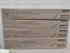 Xerox Toner Set 106R03733 106R03734 106R03735 106R03736  Genuine Sealed