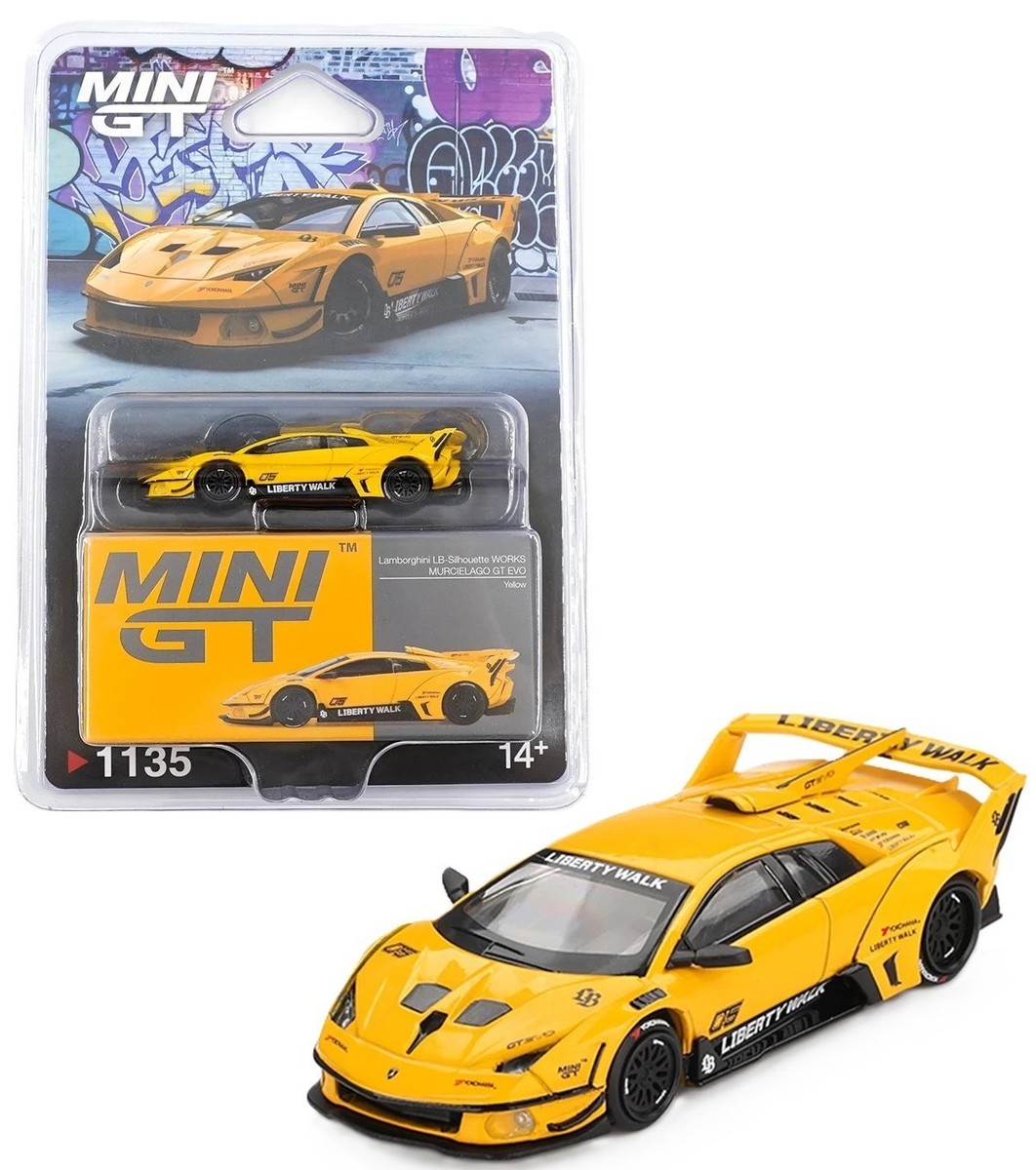 Mini GT 1:64 Lamborghini LB-Silhouette WORKS MURCIELAGO GT Evo