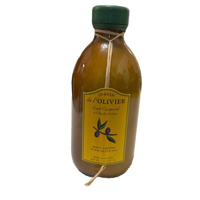 Jardin de l'Olivier Body Lotion With Olive Oil 10.2oz Bottle
