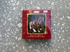 New Breyer Horse Holiday Christmas Ornament #700513 Beautiful Breeds Warmblood