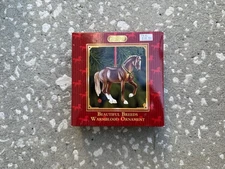 New Breyer Horse Holiday Christmas Ornament #700513 Beautiful Breeds Warmblood