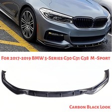 For Bmw G30 G31 G38 5 Series 540i 530i M Sport Carbon Style Front Bumper Lip