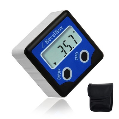 Digitaler Winkelmesser, Digital Wasserwaage Bevel Box mit LCD Display, IP54 D...