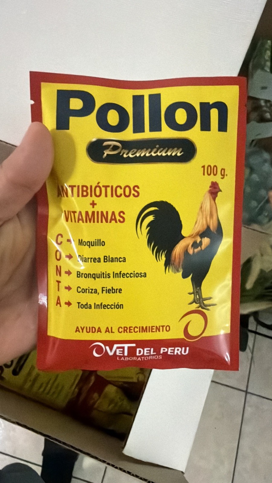 Pollon Plus Premium Poultry Vitamin Supplement for Farm Birds 100g