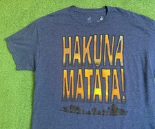 Animal Kingdom Hakuna Matada T Shirt Mens XL Walt Disney World Parks Lion King