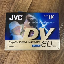 JVC DVM-60 Mini DV Digital Video Camcorder Tape/Cassette BRAND NEW SEALED
