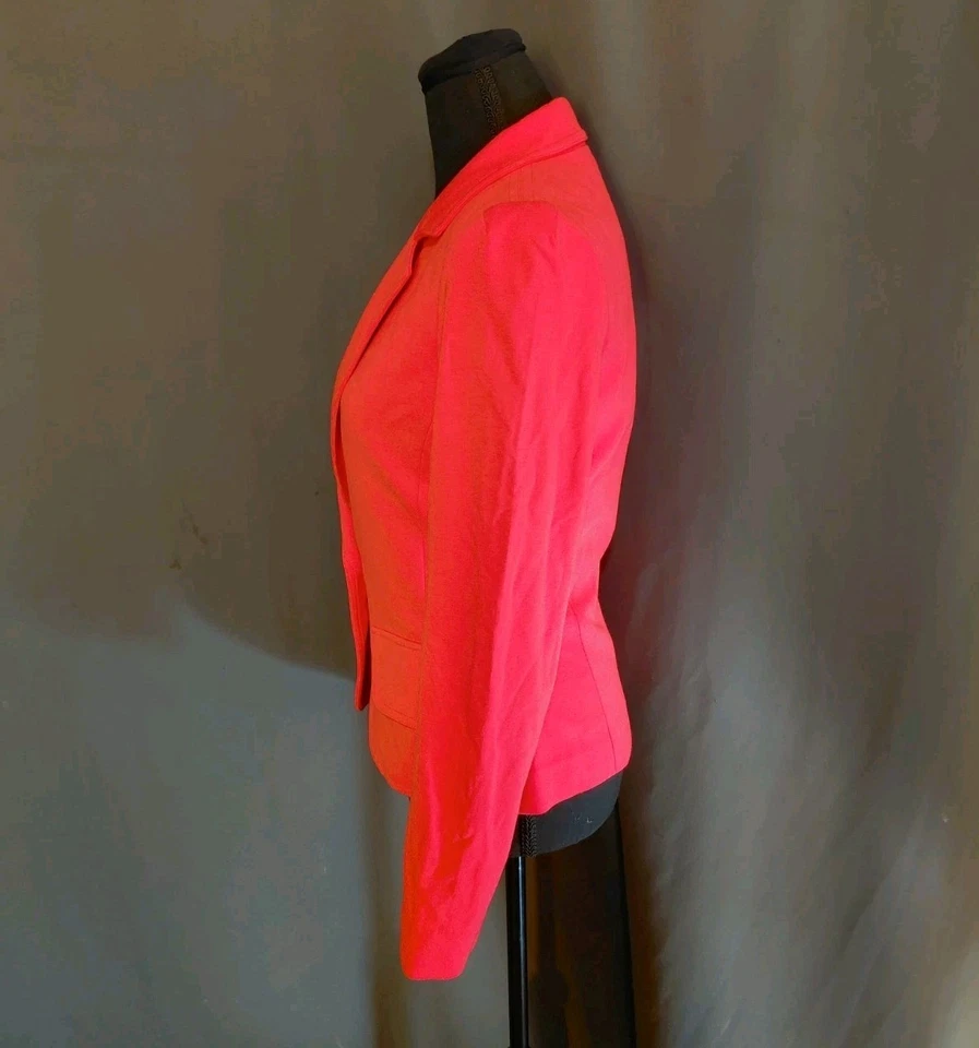 Yoana Baraschi Coral Long Sleeve One Button Blazer Size 2 - Image 2 of 4