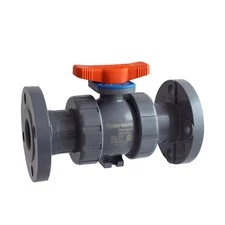 Hayward Flow Control Tbh2050a0fe0000 Ball Valve, True Union, 1/2", Cpvc/Epdm,