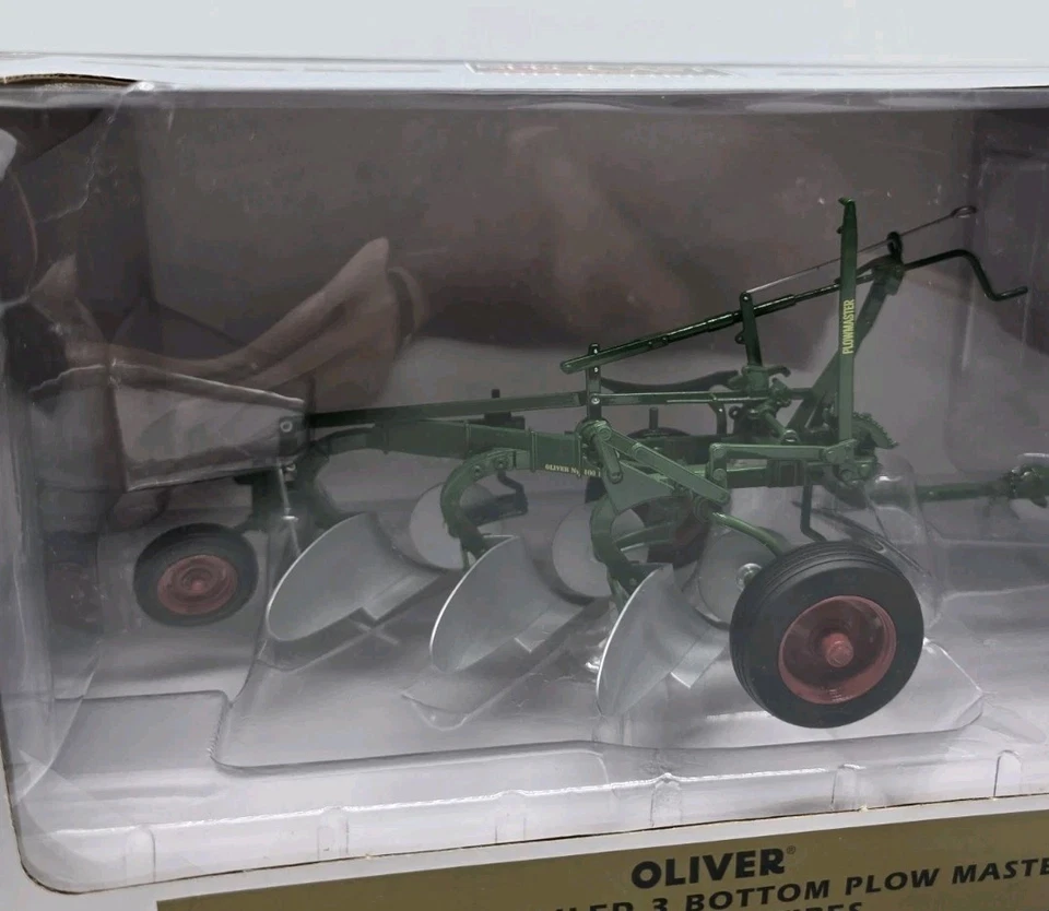 SpecCast Classic Series OLIVER Highly Detailed 3 Bottom Plow Master 1/16 NIB New - Image 4 of 4