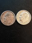 Roosevelt Dimes 1962 & 1963 Denver Mint 10C US Coins Circulated