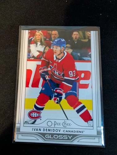 Ivan Demidov 2025-26 O-Pee-Chee Glossy RC Rookie Carte Hockey NHL Prospect