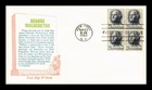 Dr Jim Stamps 1962 5C George Washington Block Khol-Kraft Cachet First Day Cover