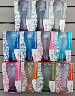11 McDonalds Gläser aus dem Jahr 2015 Unbenutzt in OVP Limited Edition