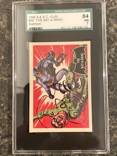 1966 A&BC Batman Black Bat #46