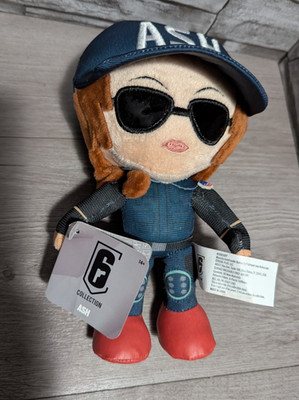 Ubisoft Tom Clancy's Rainbow 6 Collection ASH Plush Stuffed Toy Doll Figure