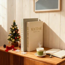 Aesthetic Fake Decorative Books for Home Decoration with Hidden Storage, Set ...